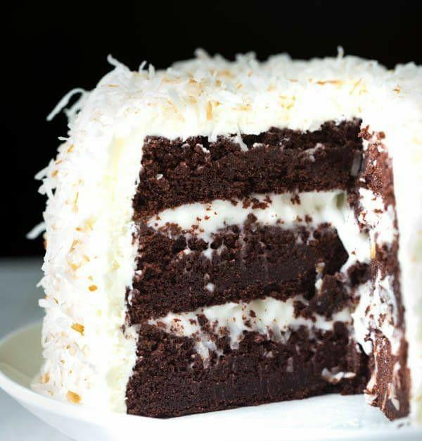 Chocolate coconut cream Cake | Trivandrum Cake House | Online Cake Shop ...